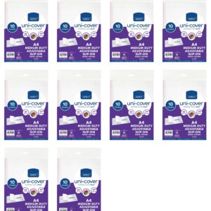 Adjustable Book Covers A4 10’s 50 Micron