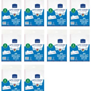 Adjustable Book Covers A4 5’s 120 Micron