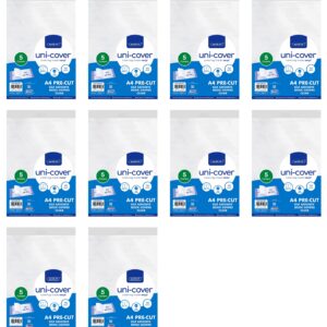 A4 Pre-Cut Clear Self Adhesive Book Covers A4 Pre-Cut Clear Self Adhesive Book Covers 5’s