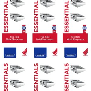 2 Hole Metal Sharpeners 24’s 24’s, 2 Hole