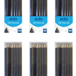 Pencils 50’s Hb In A Clear Pvc Display Box