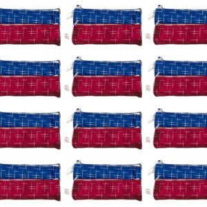 Tube Pencil Bag 20cm X 6.5cm – 1 Design; 2 Colours / Pack