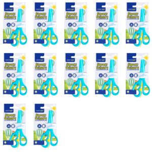 Kids Scissors With Training Spring135mm In Assorted Blue & Pink