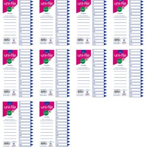 File Dividers & Indexes 160gsm Bright Board: A To Z 16 Position