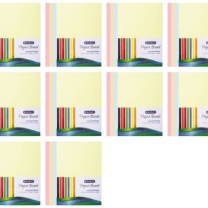 Project Boards A4 160gsm 10’s Pastel Assorted