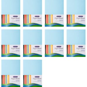 Project Boards A4 160gsm 10’s Pastel Blue
