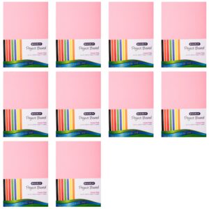 Project Boards A4 160gsm 10’s Pastel Pink