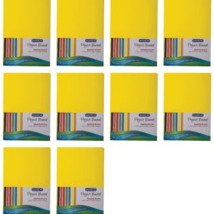 Project Boards A4 160gsm 10’s Bright Assorted