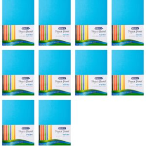Project Boards A4 160gsm 10’s Bright Blue