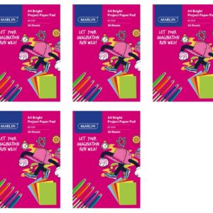 Paper Pad A4 Paper Pad 50 Sheets 80gsm Bright Assorted