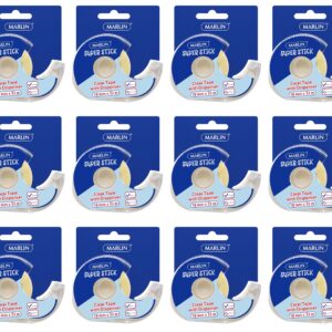 Snail Tape With Dispenser Crystal Clear 18mm X 33m X 38micron