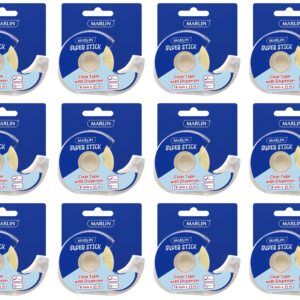 Snail Tape With Dispenser Invisible 18mm X 25m X 38micron