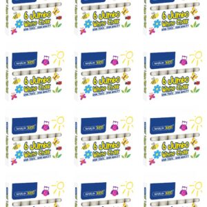 Kids Jumbo White Chalk 6’s 6’s