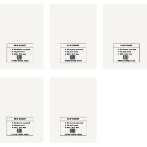 Bond Paper Flip Chart 30 Sheet 860 X 610mm