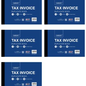 Duplicate A6 Books Invoice