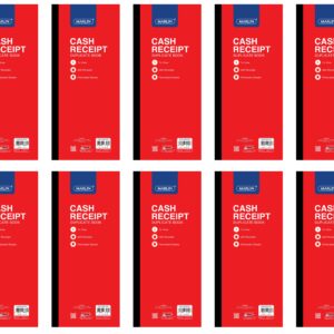 Duplicate A5 To View Cash Receipt Book 1 To 200