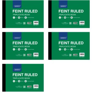 Triplicate A6 BK Feint Triplicate A6 BK Feint