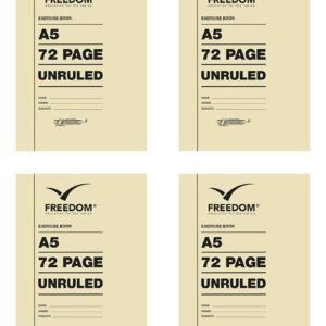 Exercise Books A5 72p Unruled