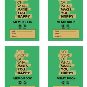 Memo Books A6 72p