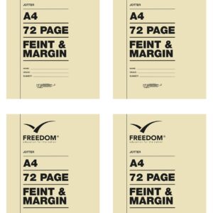 Jotters A4 72p F&M