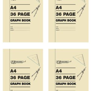 Graph Books A4 36p 2mm
