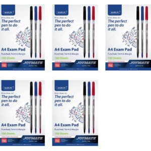Exam Pads A4 100I Punched