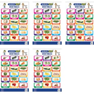 Kids Chart Vegetables