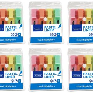 Pastel Highlighters Pastel Highlighters 4’s Assorted
