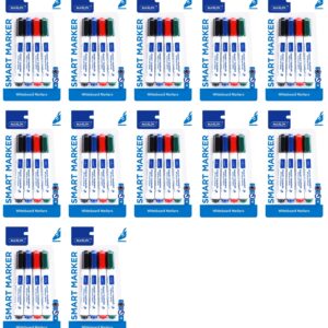 Smart-marker White Board Markers 4’s Assorted – Black/blue/red/grn