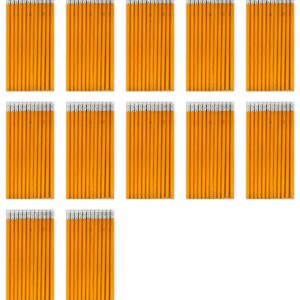 Yellow Barrel Rubber-tipped Pencils 12’s Hb