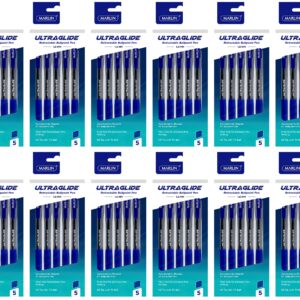 Ultraglide Blue Retract Pen Ultraglide Blue Retract. Pen 5’s 0.7mm in Polybag