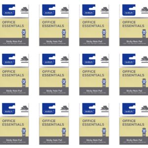 Office Essentials Sticky Note Pastel Pad Pastel Colours