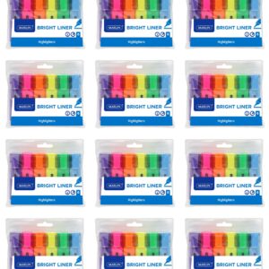 Bright Liners Highlighter 6’s 6’s, Assorted Colours
